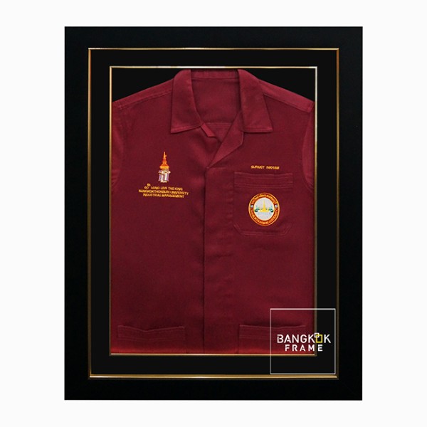 กรอบรูปโชว์เสื้อที่ระลึก